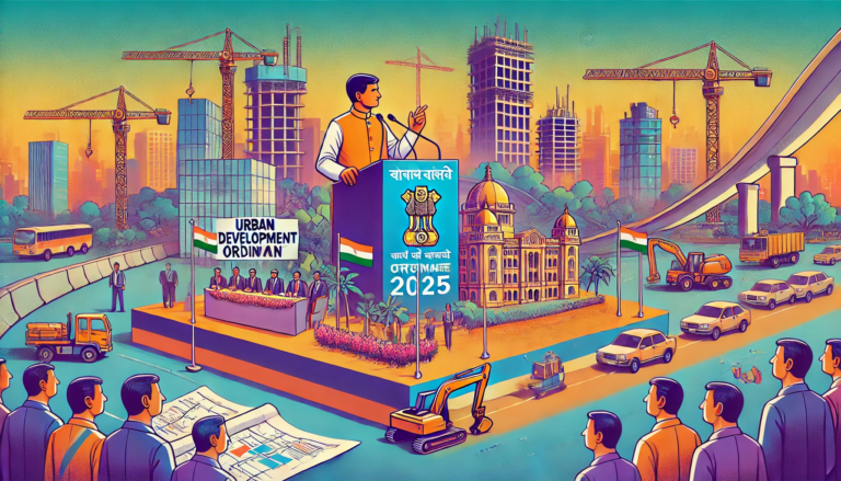 महाराष्ट्र सरकारकडून शहरी विकासासाठी नवीन अध्यादेश जाहीर